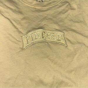 Men’s Brooklyn Laundry “Finesse” T Shirt Size S Small Creamy Yellow